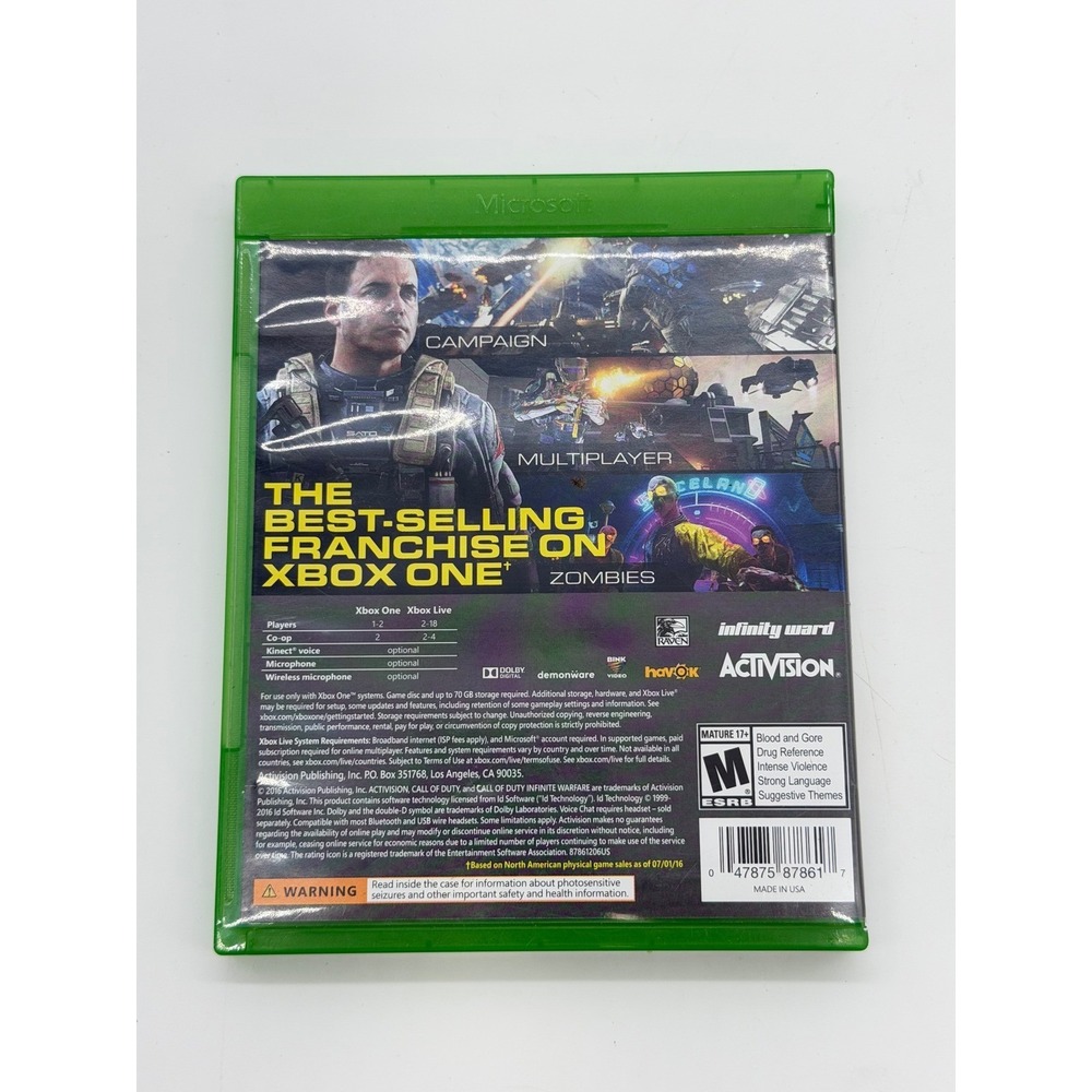 Activision Call Of Duty Black Ops 4 Xbox One Microsoft Game First Person Shooter - Picture 4 of 5
